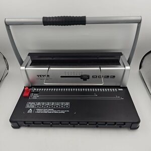 VEVOR Coil Spiral Binding Machine Manual Book Maker 34 Holes Letter Size A4